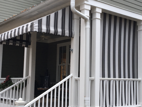 Clear Vinyl Porch Curtains Chesapeake , Va.